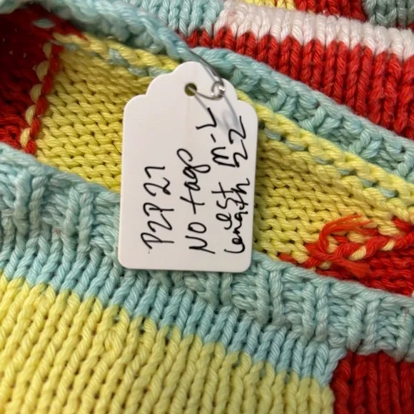 Colorful Geometric Pattern Sweater - Picture 6 of 6